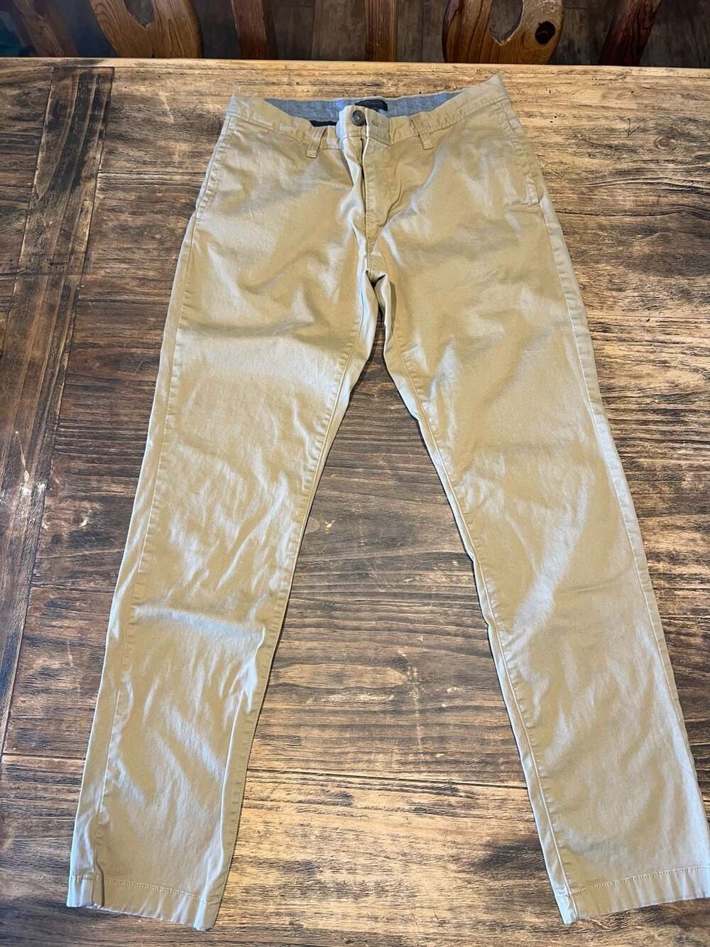 14th & Union Slim Fit Chino Pants Tan 32x32